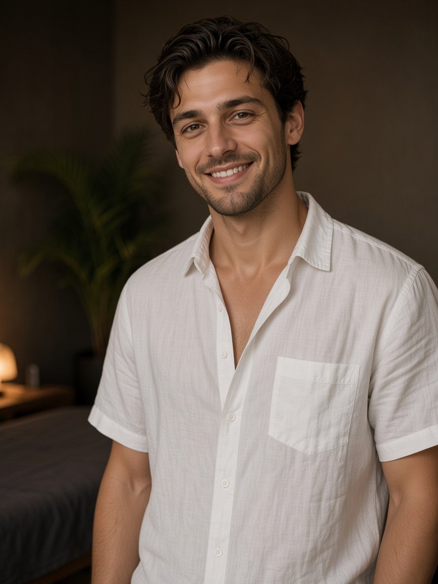 Luca — male massage therapist Budapest